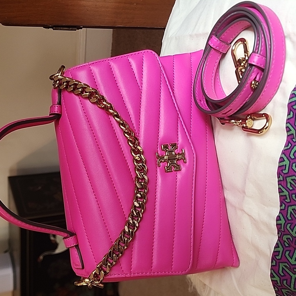 Tory Burch quilted satchel